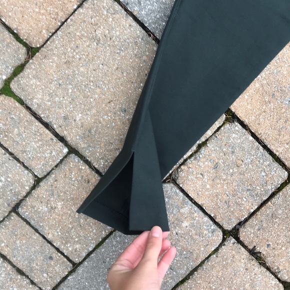 Club Monaco Aveena Pant in evergreen - Picture 5 of 6